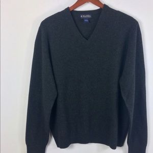 Brooks Brothers V-Neck Cashmere Sweater